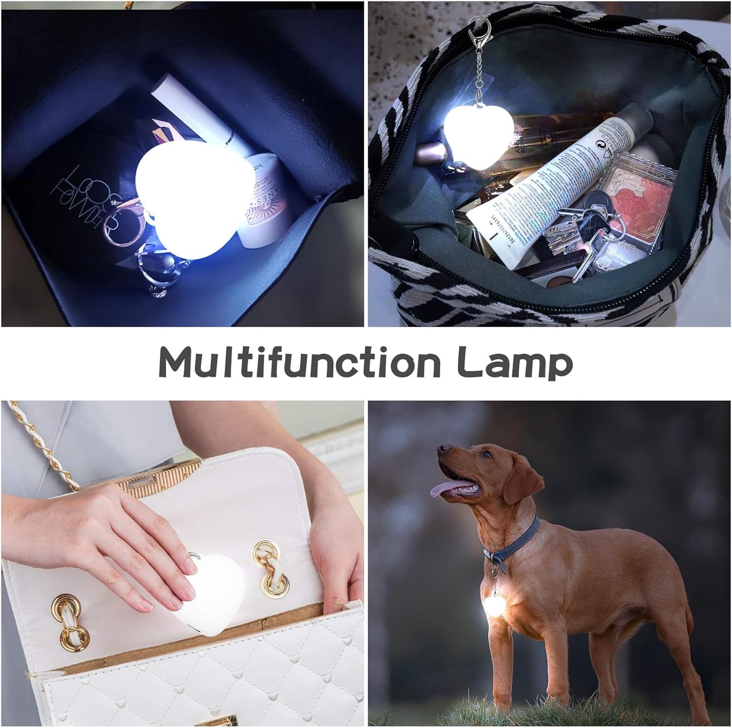 Purse Light Handbag Light with Automatic Sensor, Gift Ideas for Couples Girl Women - Purse Must haves for Women